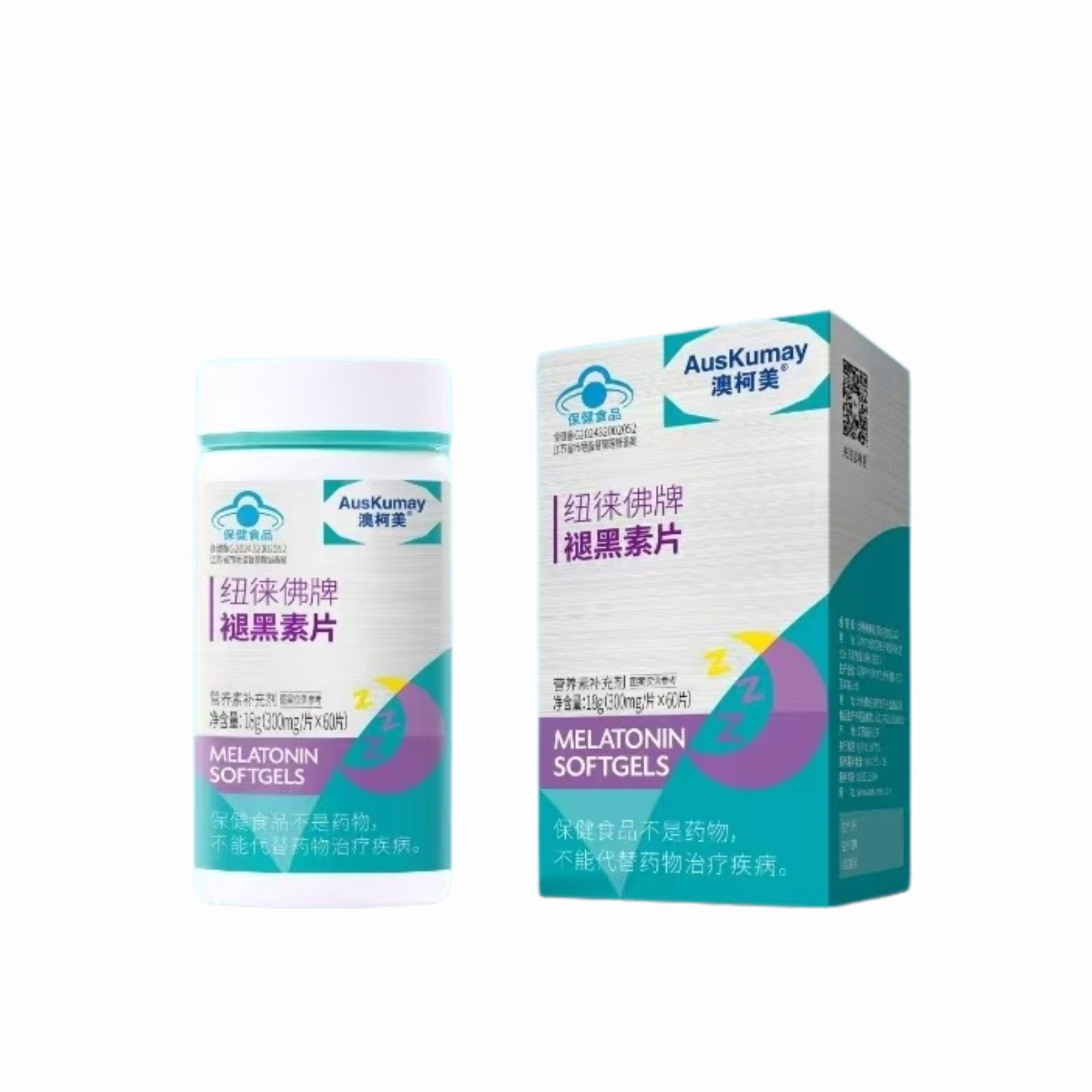 纽徕佛牌褪黑素胶囊