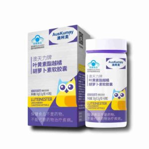 叶黄素酯越橘胡萝卜素软胶囊